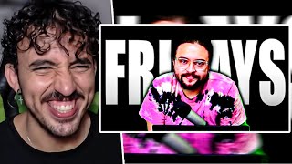 não aguento mais FRIDAYS  Carteiro Cosmico  Leozin React [upl. by Etnoed]