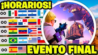 ¿CUANDO INICIA EL EVENTO FINAL de FORTNITE ⏰❓ HORARIOS EVENTO TEMPORADA 2 CAPÍTULO 5 de FORTNITE [upl. by Lamont]