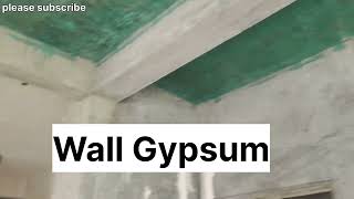 gypsum wall  Wall Gypsum punning  wall Gypsum design  pop wall punnig [upl. by Watts378]