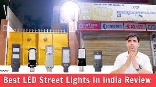 Best LED Street Light Types In India  Best Solar LED Street Lights  Buying Guide amp Review 2022 [upl. by Rafaello435]