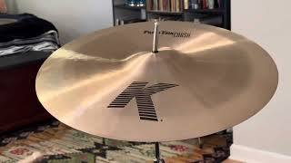 Zildjian K 19” Paper Thin Crash [upl. by Kered]