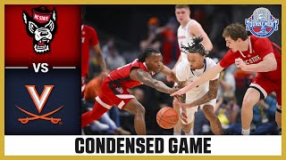 NC State vs Virginia Condensed Game  2024 ACC Men’s Basketball Tournament [upl. by Lyred]