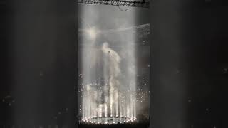 Kanye West Floats Above Stage at Donda Concert [upl. by Bouchard]