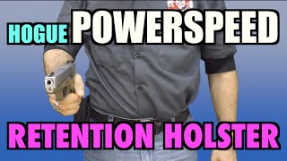 Hogue PowerSpeed Retention Holster [upl. by Yornek]