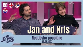 ENG SUB Jan and Kris on Nedeljsko popoldne 29012023 [upl. by Connelly]