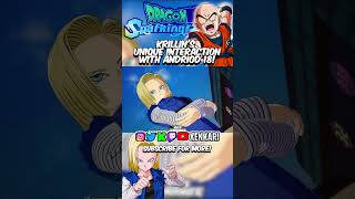 ⚡Android 18s Unique Dialogue With Krillin 🐲Dragon Ball Sparking ZERO [upl. by Aremihc]