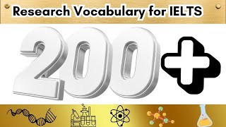 200 Advanced Scientific Research Vocabulary for IELTS [upl. by Areval163]