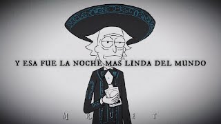 La noche mas linda del mundo  Rick Sanchez IA Letra [upl. by Berry]