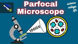 Parfocal Microscope  Microscopy  Microbiology Lab [upl. by Eronel]