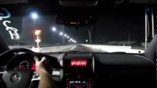 Pontiac G8 GT drag racing in car [upl. by Draw]