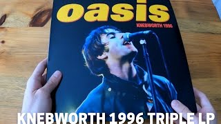 Oasis Knebworth 1996  Triple Vinyl [upl. by Ecarg637]