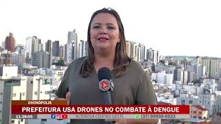 Prefeitura de Divinópolis usa drones no combate à dengue [upl. by Etezzil]