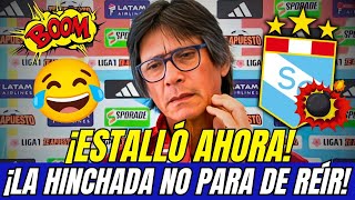 🔴💥¡EXPLOTÓ AHORA ¡LA GRAN NOTICIA ¡HINCHADA SE RÍEN INTENSAMENTE SPORTING CRISTAL HOY [upl. by Lin]