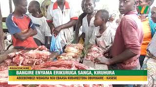 Agacencwire Abebembezi omuri Kasese bangire enyama erikuruga Kiruhura Sanga [upl. by Inafets977]