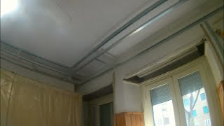 FINTO TRAVE IN CARTONGESSO  FAKE PLASTERBOARD BEAM [upl. by Anawit826]