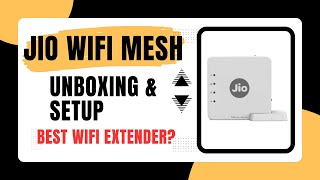 Extend Your WiFi Coverage With This Small Device  JioWiFi Mesh [upl. by Aurilia]