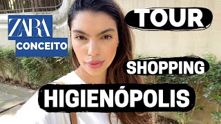 TOUR SHOPPING HIGIENÃ“POLIS VLOG ZARA DIESEL SEPHORA E MAIS ðŸ˜  Karol Meiras [upl. by Nilrah]