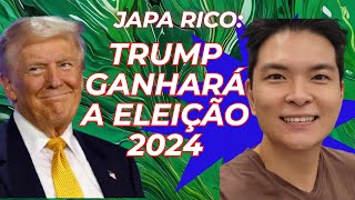 JAPA RICO AFIRMA QUE TRUMP GANHARÁ A ELEIÇÃO PARA PRESIDENTE DE 2024 [upl. by Fifi]