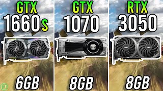 GTX 1660 Super vs GTX 1070 vs RTX 3050  Tested in 2023 [upl. by Ahsenad713]