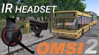 OMSI 2 IR Headset Gameplay and how to activate IR ingame  Route 137 Falkennsee  Bergstr [upl. by Melodie769]