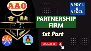 Partnership FirmPart 1Accountancy for AAO in APDCL amp AEGCLClass 12Falcon Coaching15 [upl. by Hilar517]