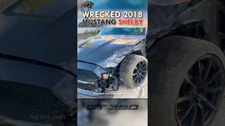 Restoring a Wrecked 2018 Ford Mustang Shelby GT350  Ultimate Transformation [upl. by Enirod282]