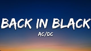 ACDC  Back In Black Lyrics [upl. by Atrebor]