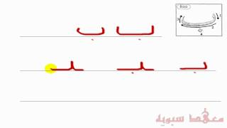 Learning to write the Arabic Letters 1 [upl. by Einiar]