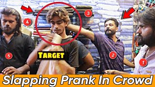 Slapping Prank Went To Far in Crowd  Funny Slapping Prank  Our Entertainment [upl. by Ciccia]