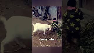 What Looked Like a Goat’s Attack Becomes a Playful Moment [upl. by Sherry900]