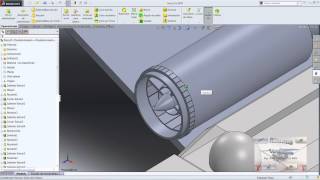 Curso de Solidworks  Tutorial de Solidworks Tutorial PARTE 8 NAVE STAR WARS en español [upl. by Christiansen]