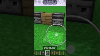 Minecraft mini launcher minecraft minecraftshorts shortvideo viralvideo minecraftshorts [upl. by Decima]