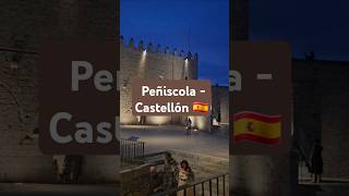 Así es Peñiscola  España 🇪🇸 castellón peñiscola viajes spain españa españa [upl. by Rosen713]