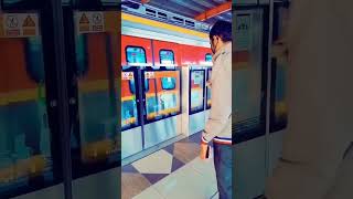 Lahore metro orange train station travel shorts [upl. by Llen]