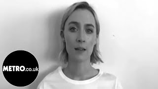 Saoirse Ronan backs Eighth Amendment repeal  Metrocouk [upl. by Nilekcaj673]