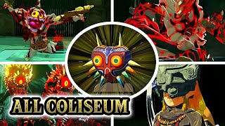 Zelda Tears of the Kingdom  All Coliseum Bosses Battles and Reward HQ [upl. by Nichola851]