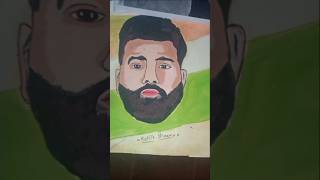 rohit sharma drawing rohit sharma drawing easy shorts [upl. by Naenaj985]