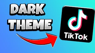 How to Get Dark Mode on TikTok Android 2021  New Update [upl. by Nessej376]