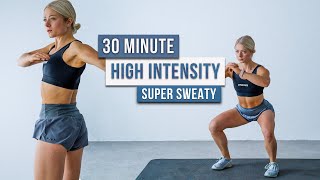 Day 5  30 MIN Calorie Killer HIIT WORKOUT  Full Body No Equipment No Repeat [upl. by Jayme]