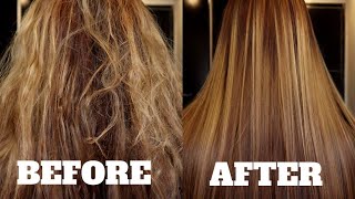 DIY  EPSA BRAZILLIAN BLOWOUT AT HOME AMAZING [upl. by Tfat]