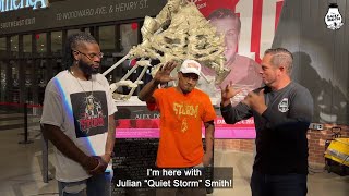 Julian “Quiet Storm” Smith wins boxing bout in Detroit [upl. by Kezer]