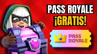 COMO CONSEGUIR EL “PASE DIAMANTE” GRATIS en CLASH ROYALE 💎 [upl. by Llertnov904]