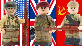 I made every WWII Army in LEGO [upl. by Else735]