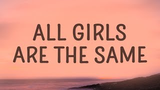 Juice WRLD  All Girls Are The Same Lyrics 1hour Lyrics [upl. by Ecirtel]