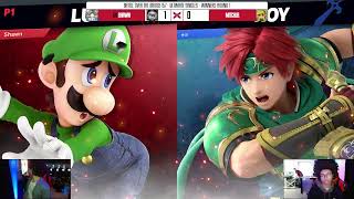 BOTB 157 ➤ SSBU Winners Round 1 131  Shawn vs Mitchlel [upl. by Nnyleuqaj]