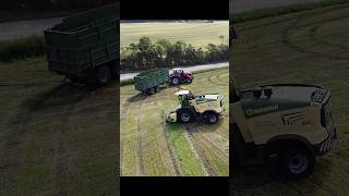 Epic Field Work Combine Harvester amp Tractor Collect Silage Like Pros 🚜🌾 [upl. by Eseenaj]