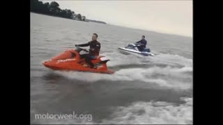 Motorweek 1997 Tigershark Daytona 1000 and Monte Carlo 770 Jet Skis [upl. by Esikram]