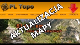 Aktualizacja mapy PL Topo [upl. by Htenay337]