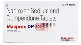 Macprox DP 500 Tablet Uses और How to Take MacproxDP [upl. by Kitarp]