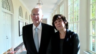 Presidential Citizens Medal 2011  Steve and Liz Alderman [upl. by Etteniuq224]